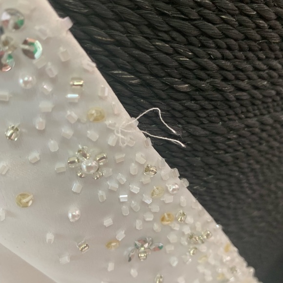 🚫SOLD🚫Moonlight Wedding Dress Size 10 White with Ruching Front - Picture 10 of 13